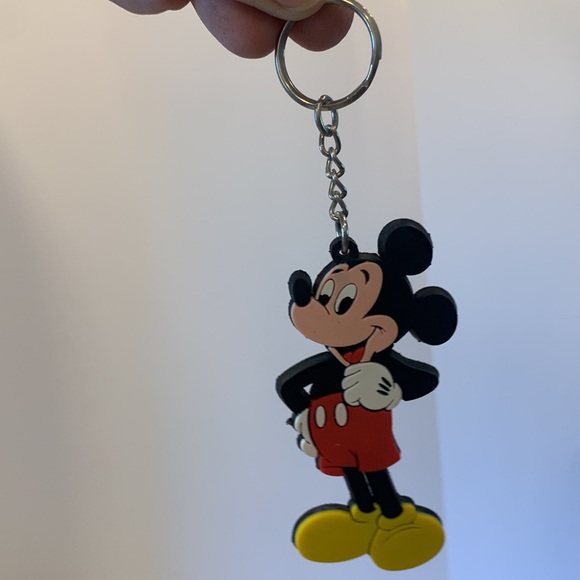New Rubber Mickey Mouse Key Chain - Picture 4 of 4